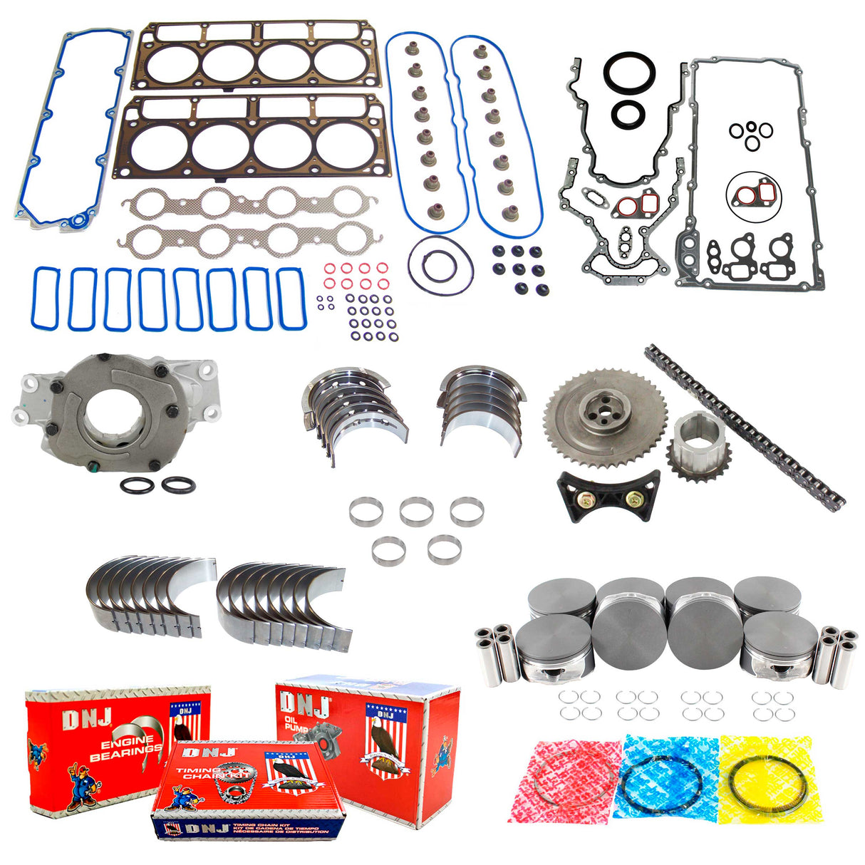 Engine Rebuild Kit 2005-2006 Chevrolet,Pontiac 6.0L