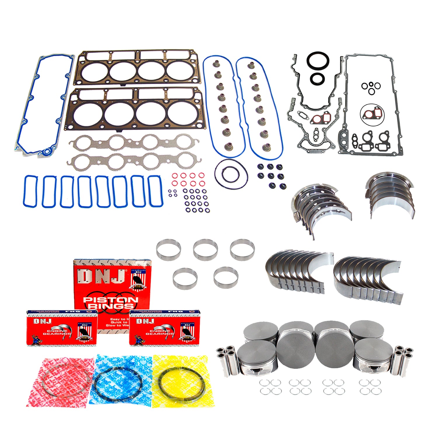 Engine Rebuild Kit 2005-2007 Cadillac CTS, Chevrolet Corvette, Pontiac GTO 6.0L V8