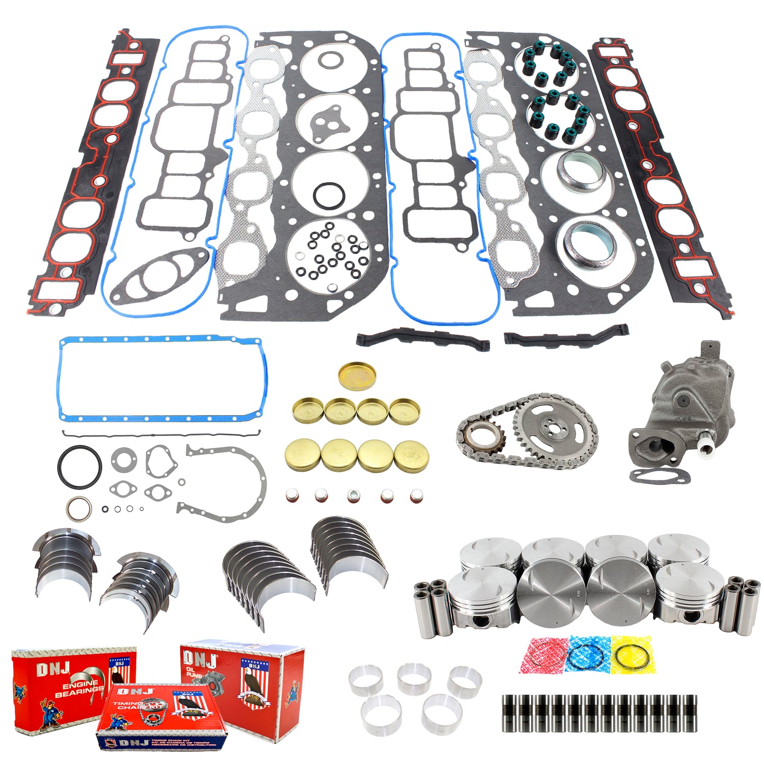 Engine Rebuild Kit 1996-1997 Chevrolet,GMC 7.4L