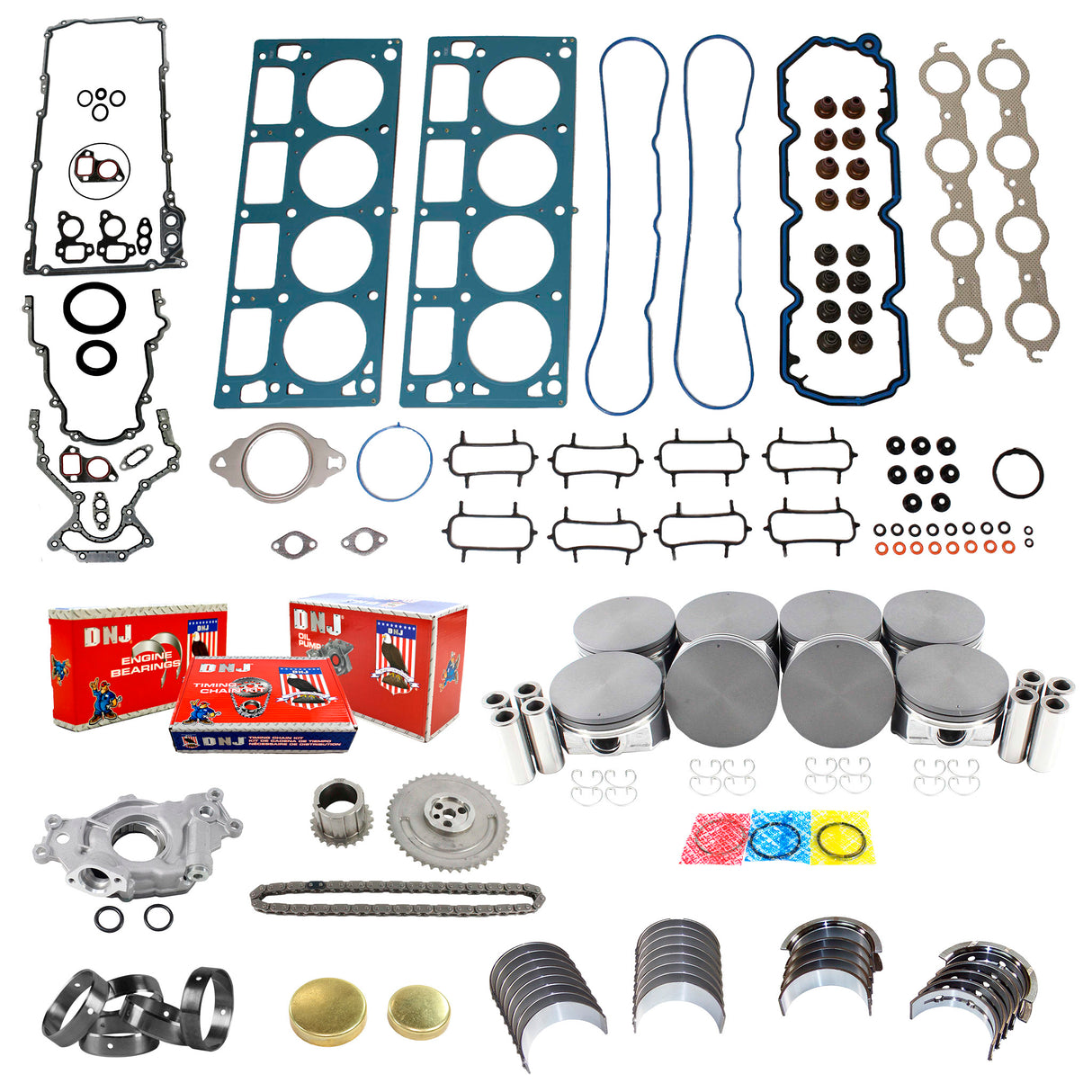 Engine Rebuild Kit 2005-2007 Chevrolet,Pontiac 5.3L