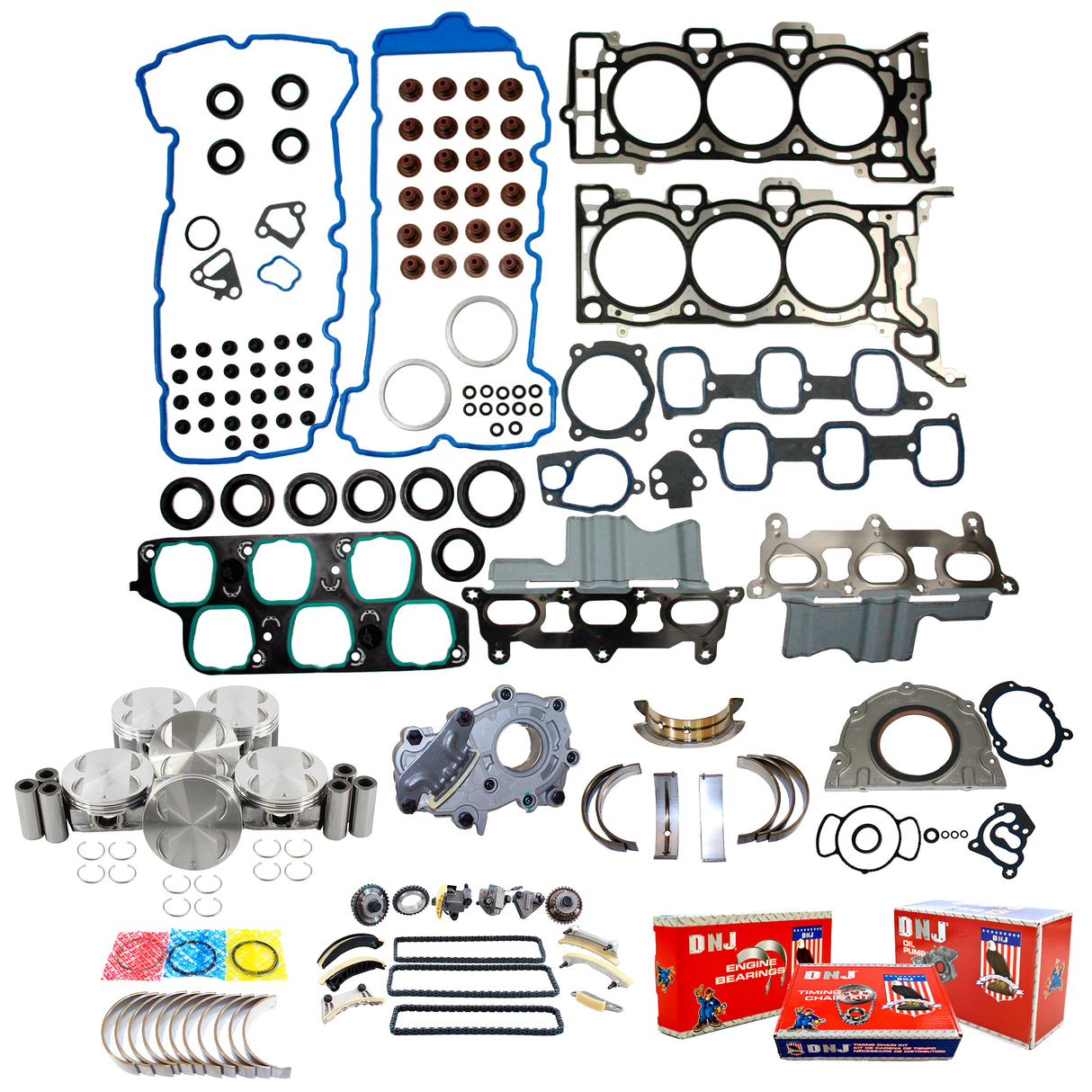 Engine Rebuild Kit 2007-2008 Buick, GMC, Saturn 3.6L V6