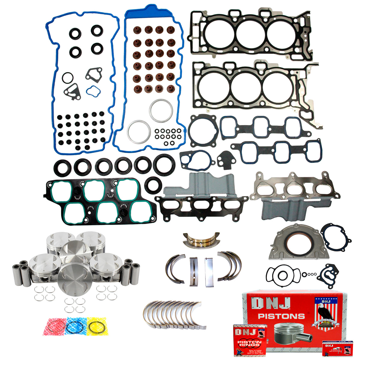 Engine Rebuild Kit 2007-2008 Buick,GMC,Saturn 3.6L