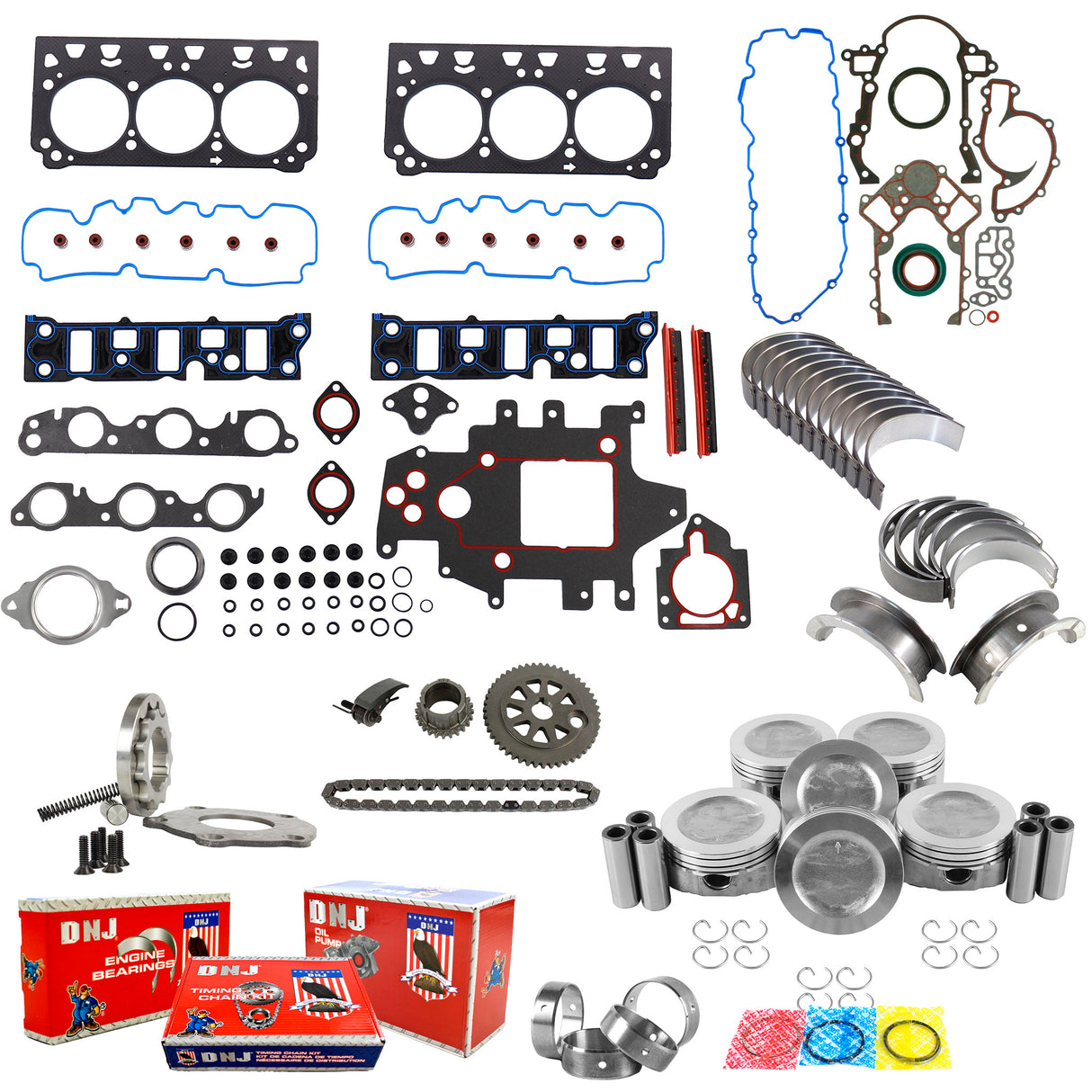 Engine Rebuild Kit 2001-2003 Buick,Pontiac 3.8L