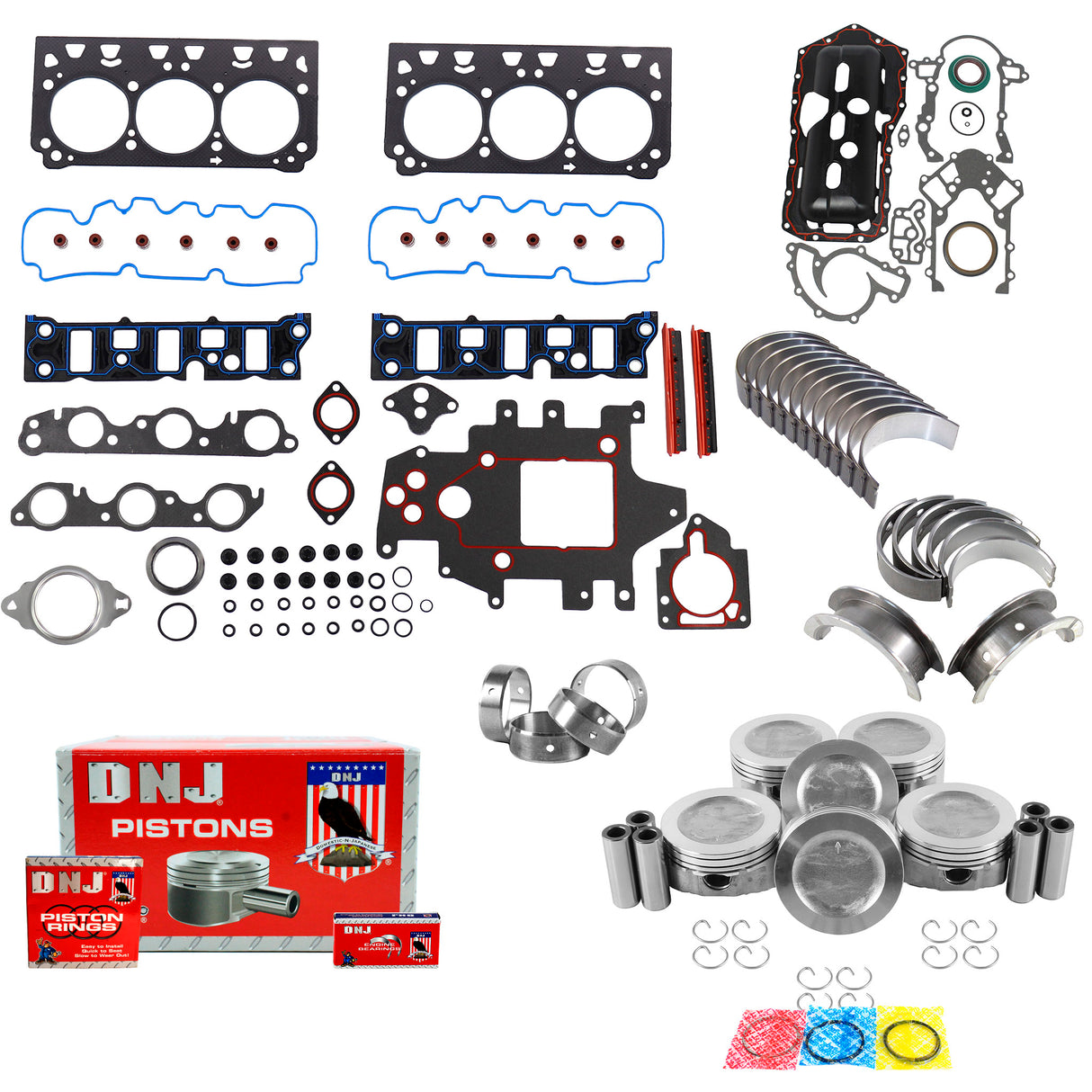 Engine Rebuild Kit 2004-2005 Buick,Chevrolet,Pontiac 3.8L