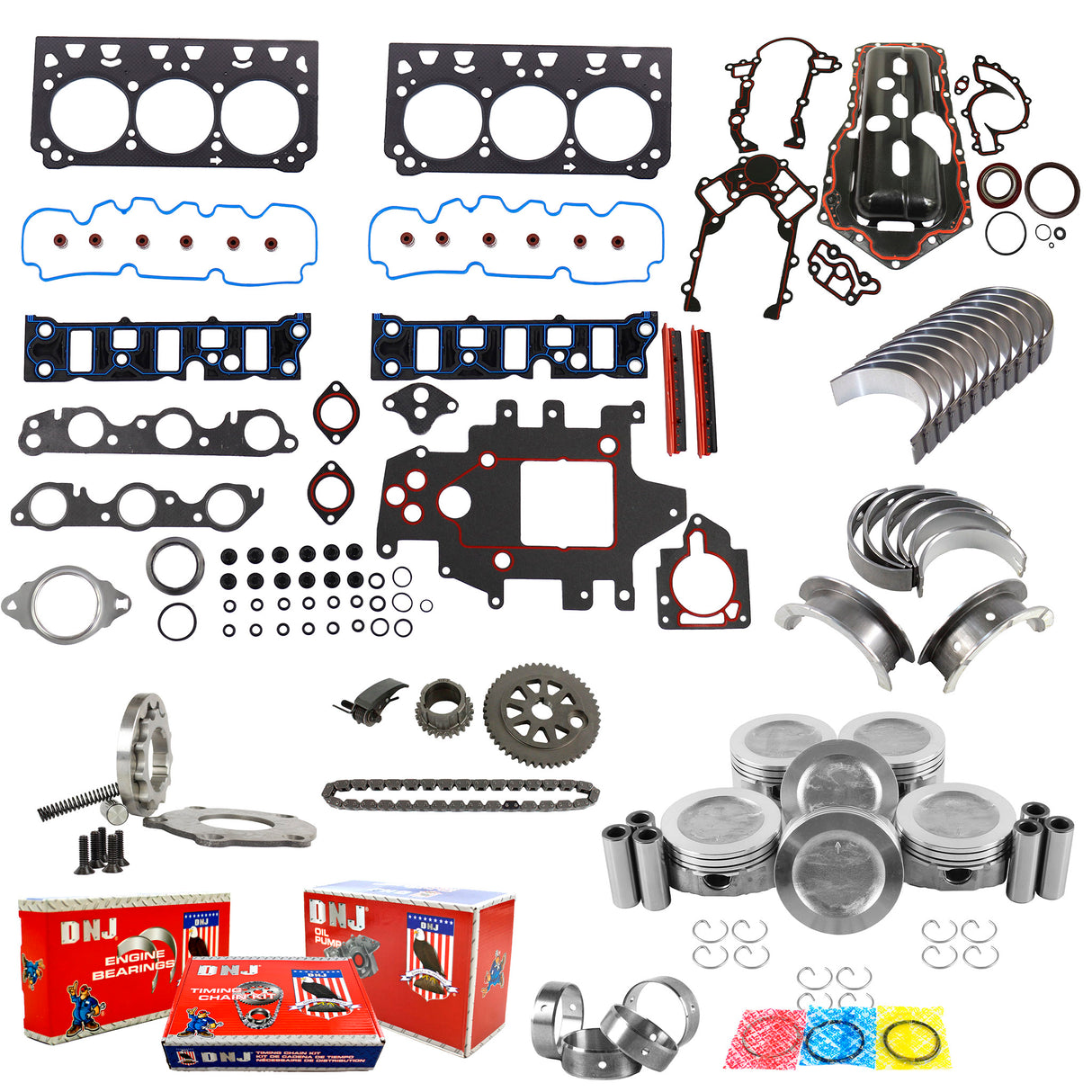 Engine Rebuild Kit 1998-2003 Buick,Oldsmobile,Pontiac 3.8L