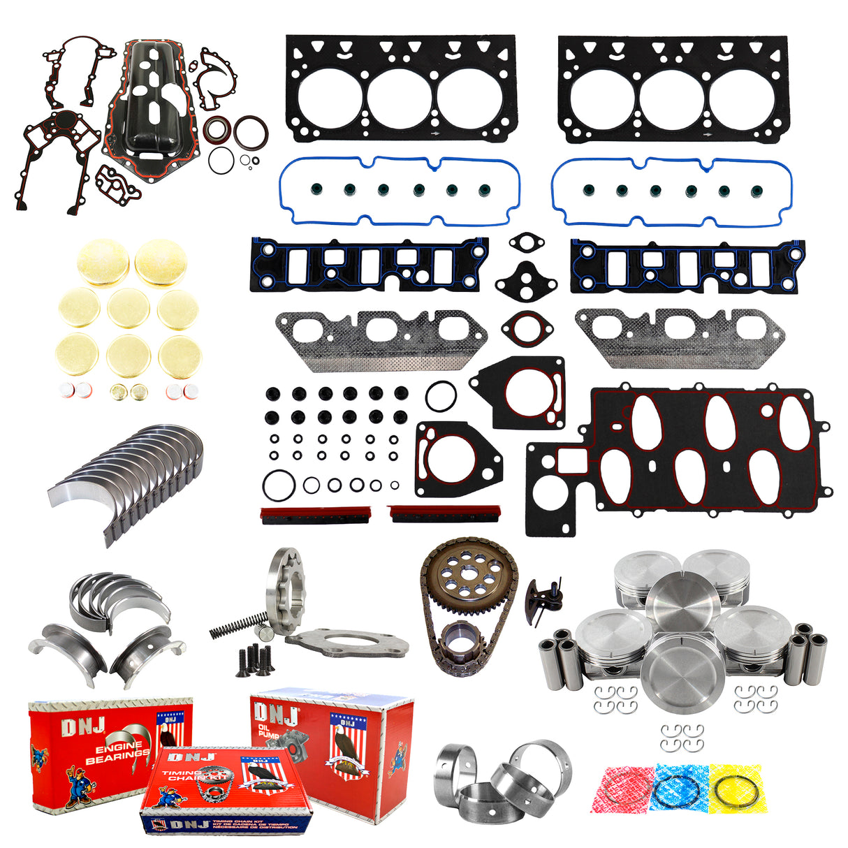 Engine Rebuild Kit 1997-2002 Chevrolet, Pontiac 3.8L V6