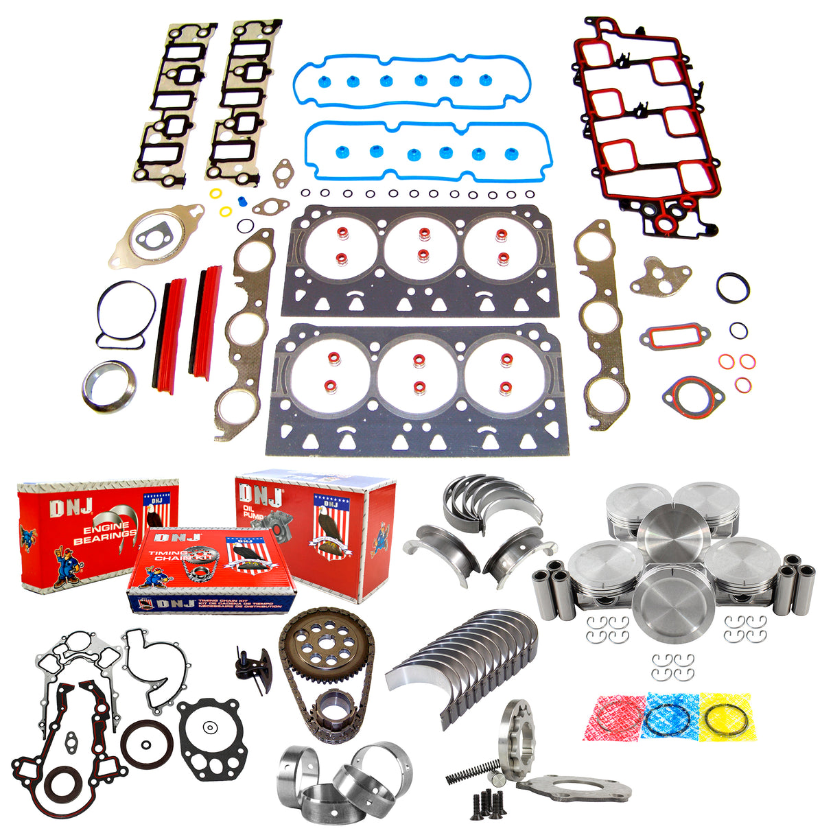 Engine Rebuild Kit 2006-2008 Buick, Pontiac 3.8L V6