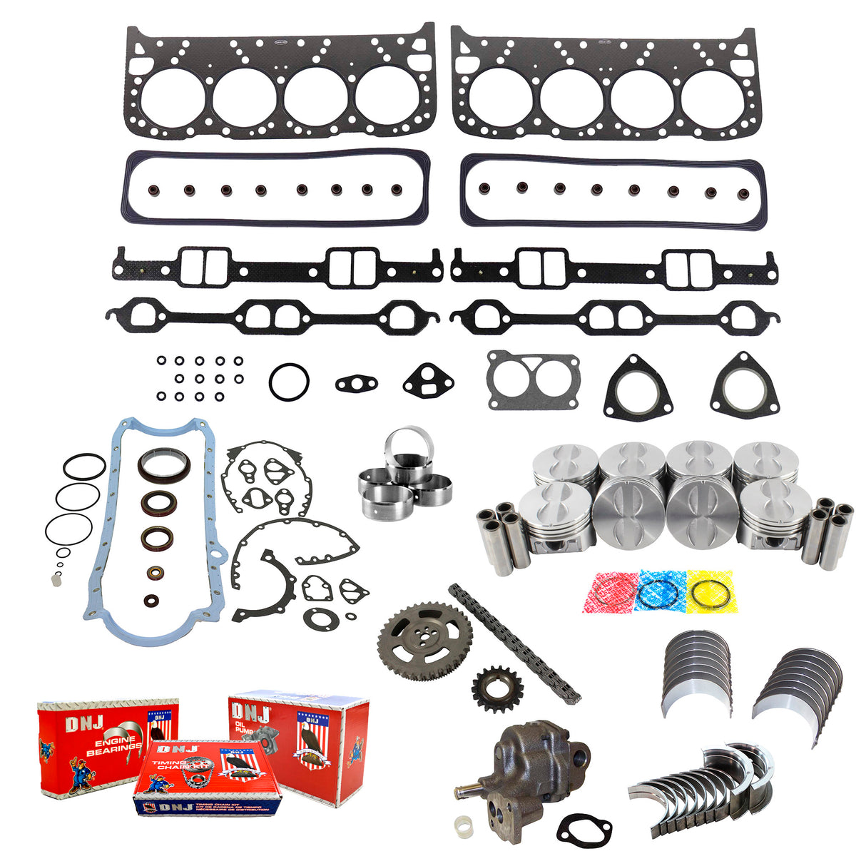 Master Engine Rebuild Kit 1994-1995 Chevrolet 4.3L