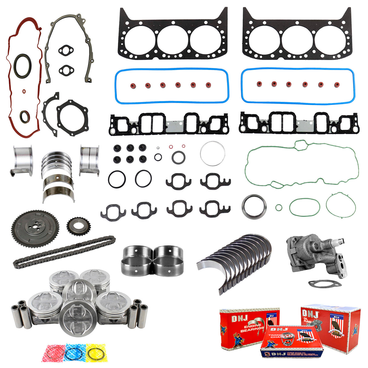 Master Engine Rebuild Kit 2007-2014 Chevrolet 4.3L