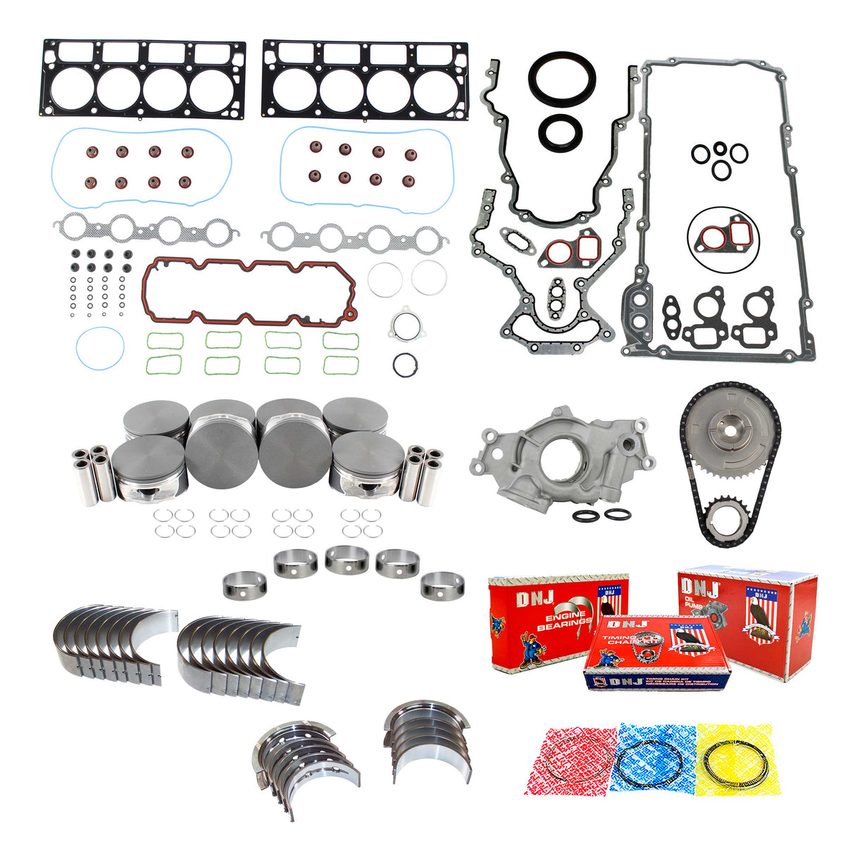 Engine Rebuild Kit 2008-2017 Chevrolet,Pontiac 6.0L