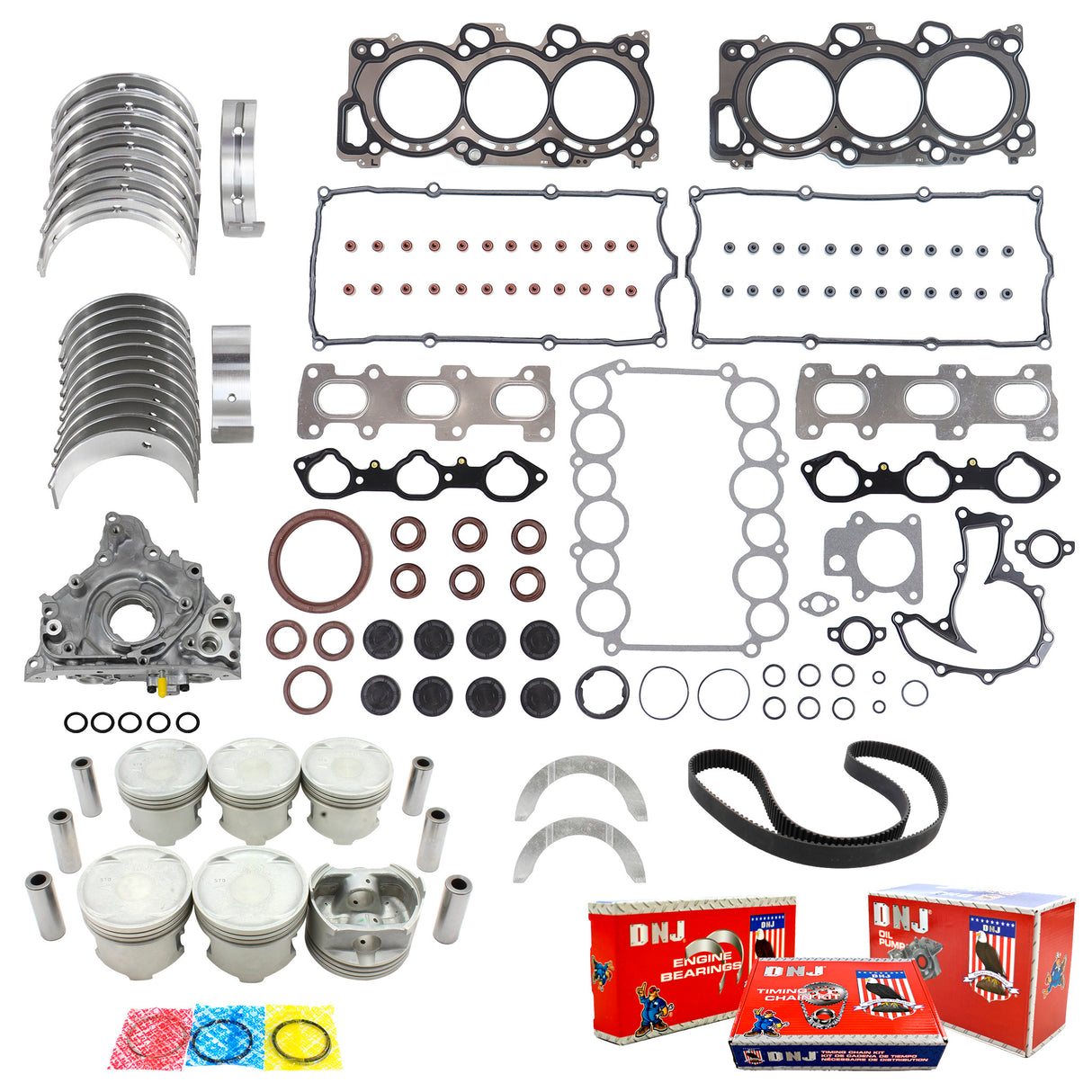 Engine Rebuild Kit 1998-2004 Honda,Isuzu 3.2L