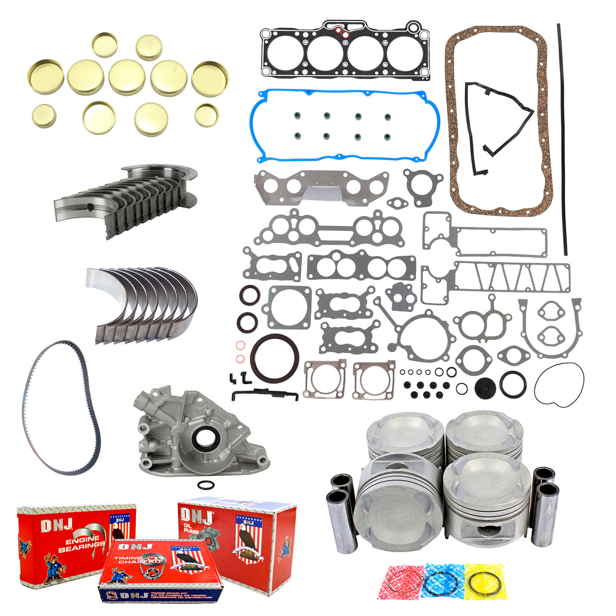 Engine Rebuild Kit 1987-1993 Mazda B2200 2.2L L4