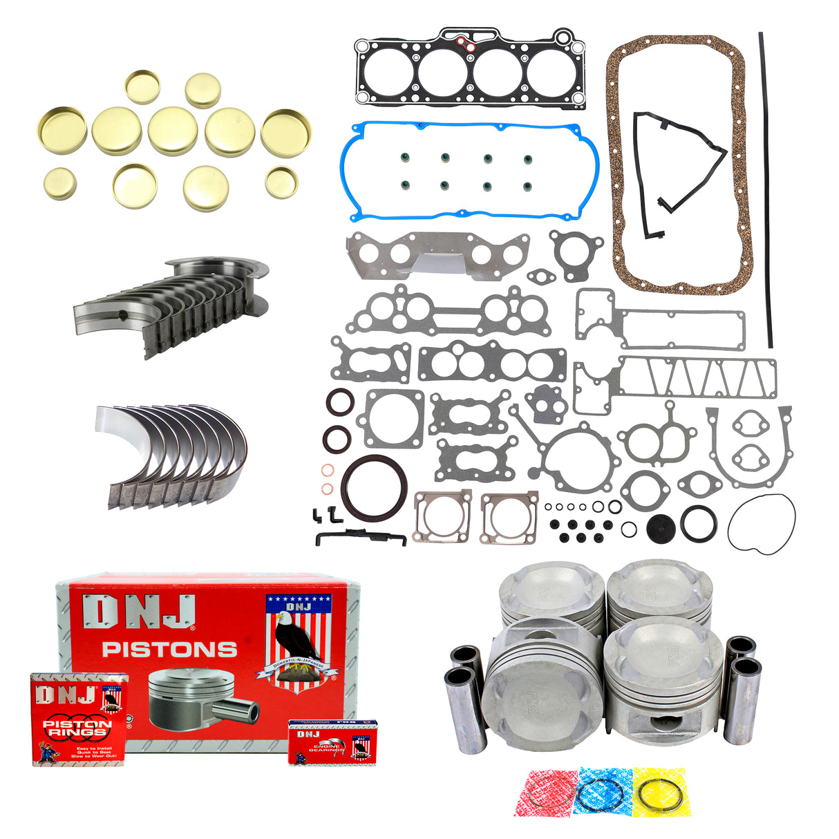 Engine Rebuild Kit 1987-1993 Mazda B2200 2.2L