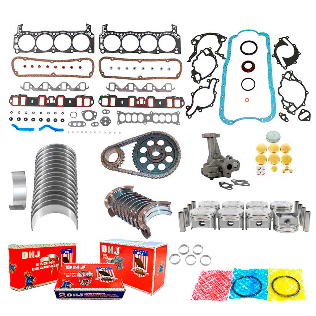 Engine Rebuild Kit 1986-1990 Ford,Lincoln,Mercury 5.0L