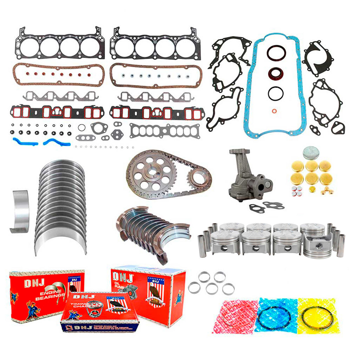Engine Rebuild Kit 1986-1988 Ford,Lincoln,Mercury 5.0L