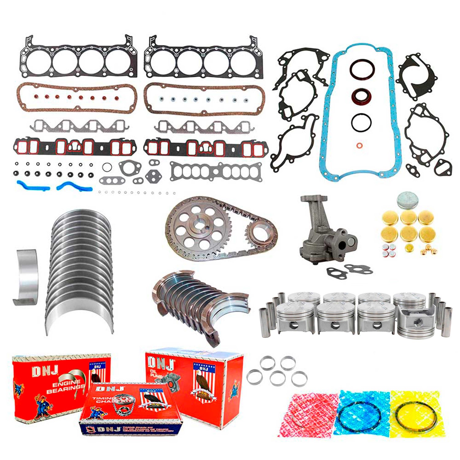 Engine Rebuild Kit 1986-1988 Ford,Lincoln,Mercury 5.0L