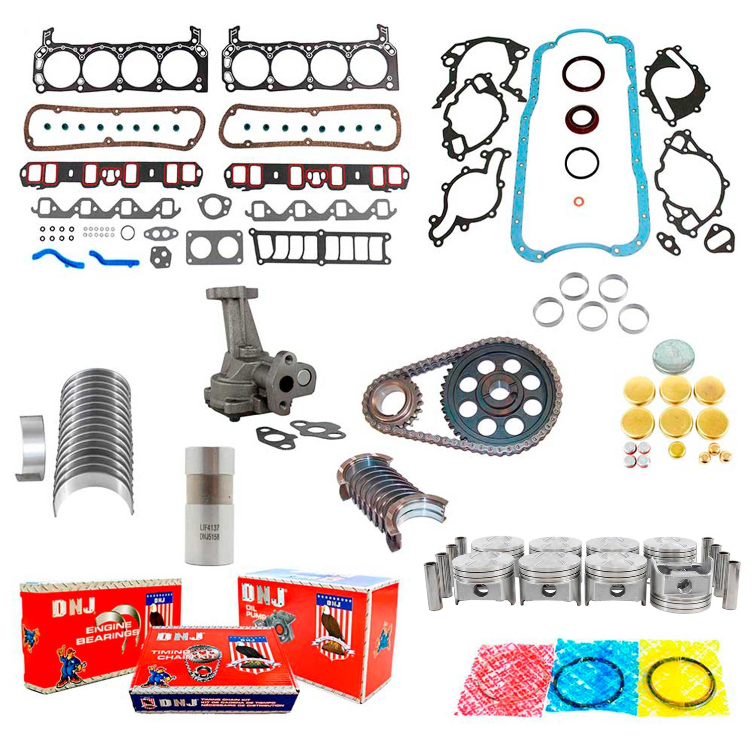 Engine Rebuild Kit 1990-1991 Ford 5.0L