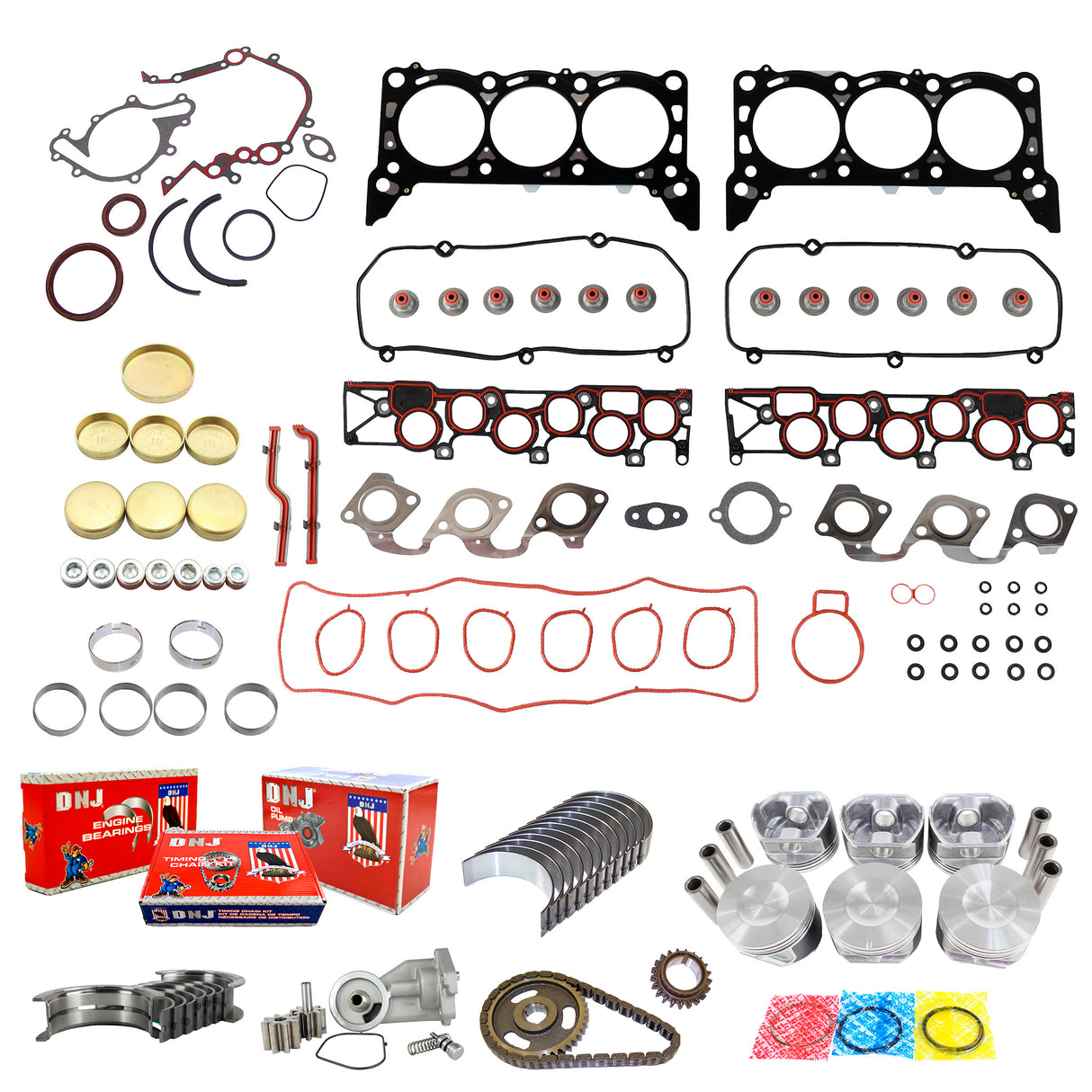 Engine Rebuild Kit 1999-2003 Ford Windstar 3.8L V6