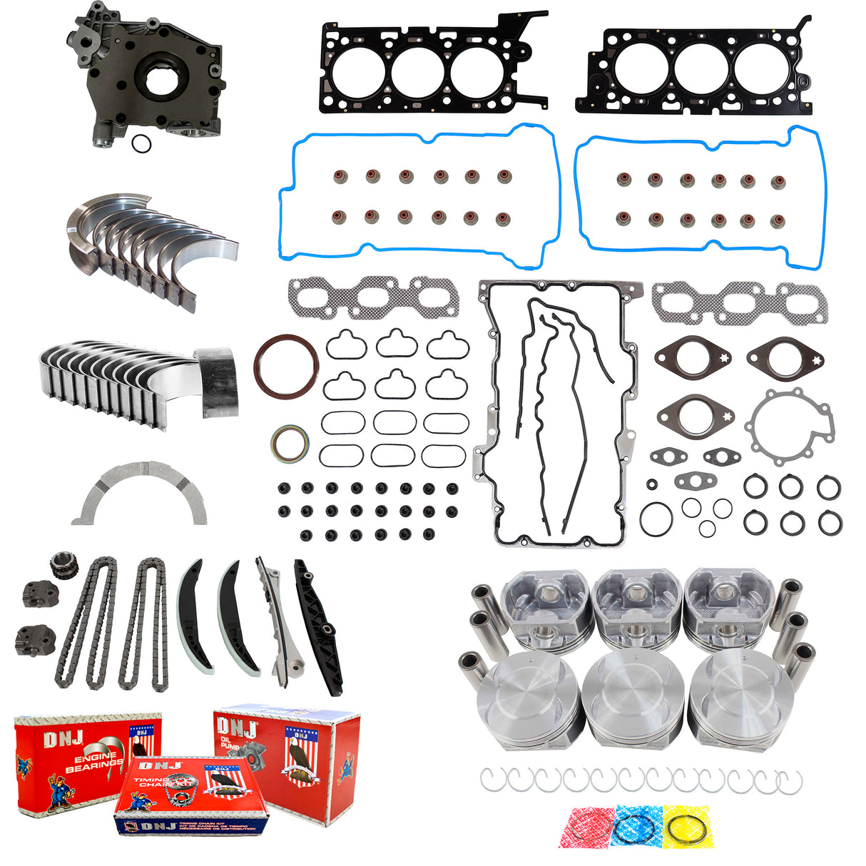 Engine Rebuild Kit 2001-2003 Ford,Mazda 3.0L
