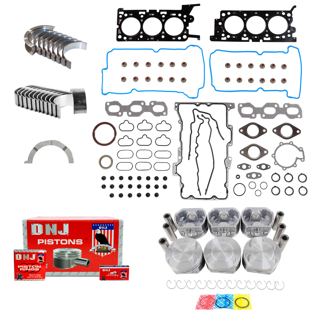 Engine Rebuild Kit 2001-2003 Ford,Mazda 3.0L