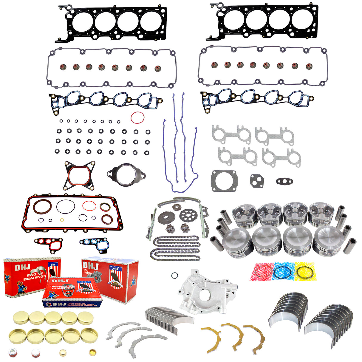 Engine Rebuild Kit 1996-1998 Ford,Mercury 4.6L