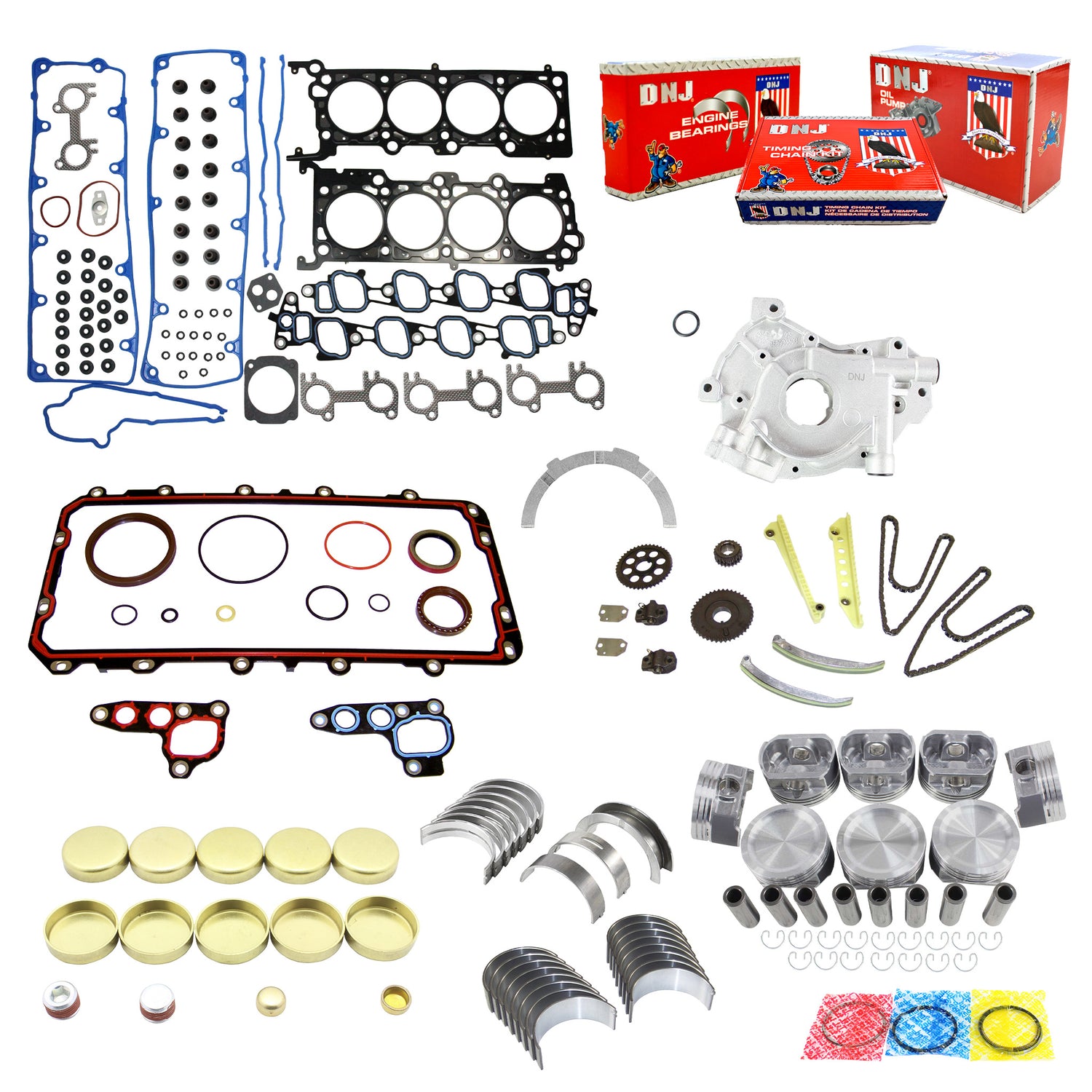 Engine Rebuild Kit 2002 Ford,Mercury 4.6L