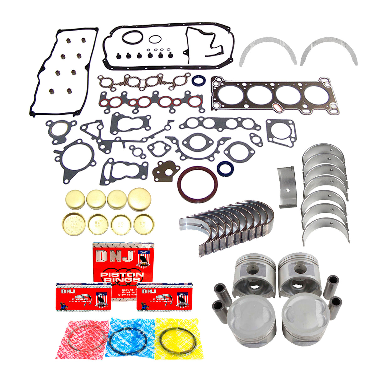 Engine Rebuild Kit 1988-1993 Ford Festiva 1.3L