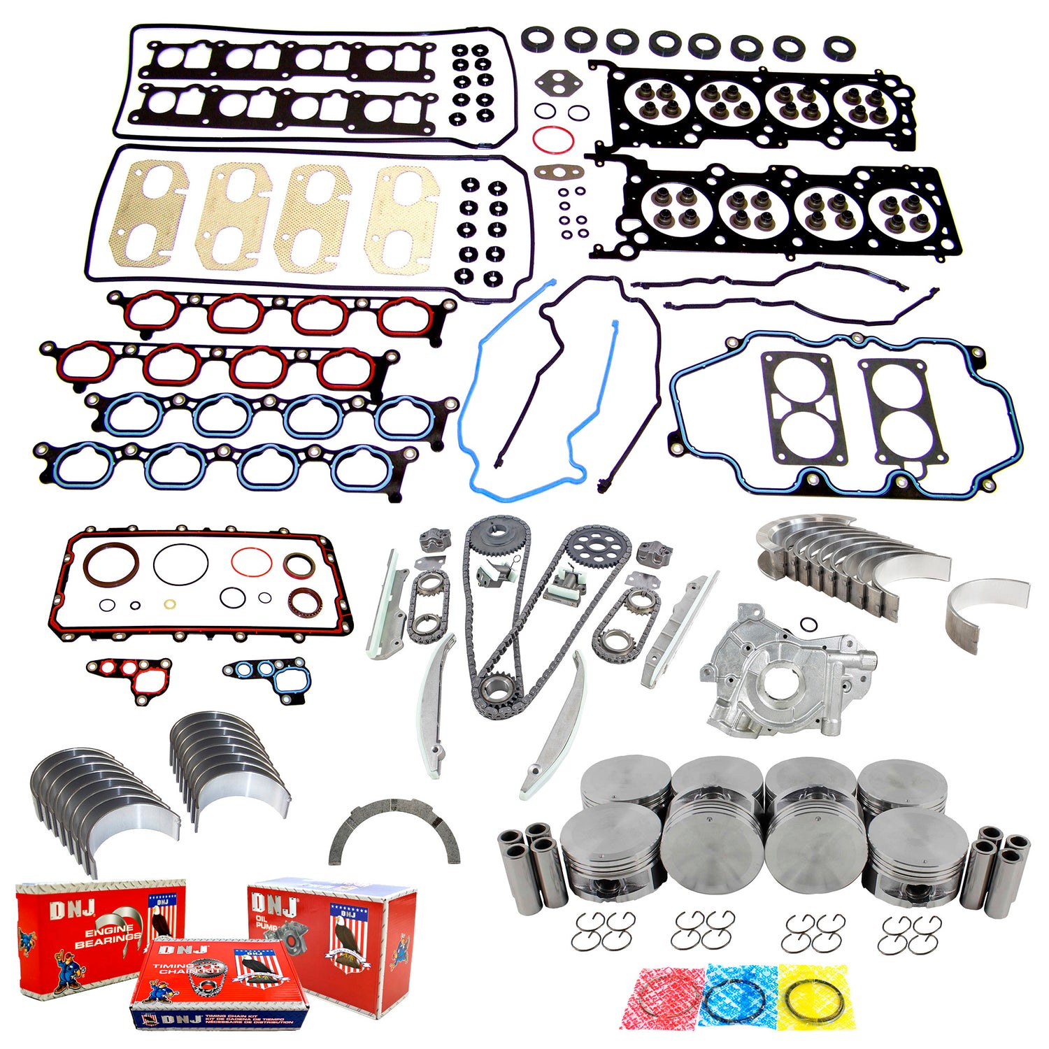 Engine Rebuild Kit 2001 Ford Mustang 4.6L V8