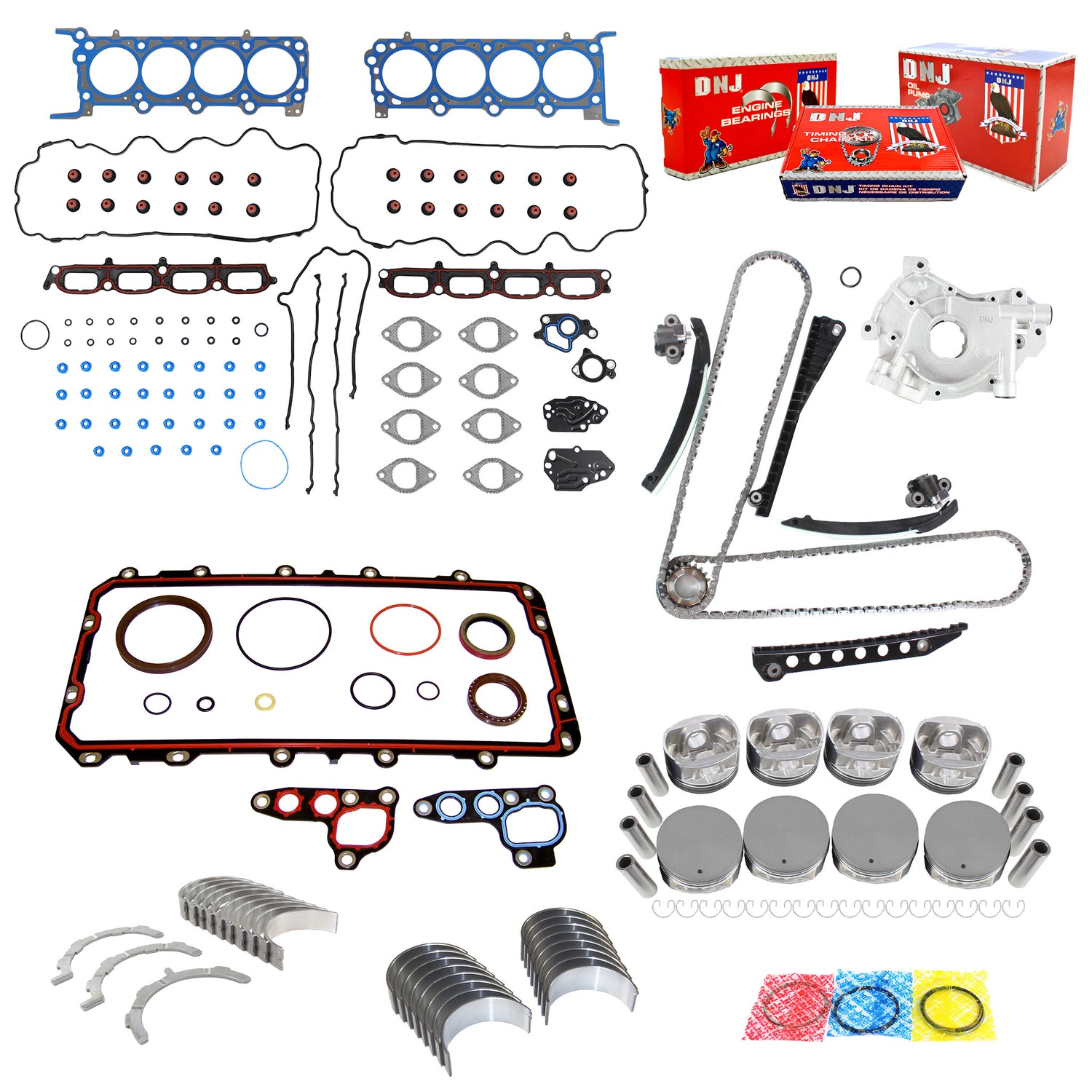 Engine Rebuild Kit 2004-2006 Ford F-Series Super Duty & Lincoln 5.4L V8