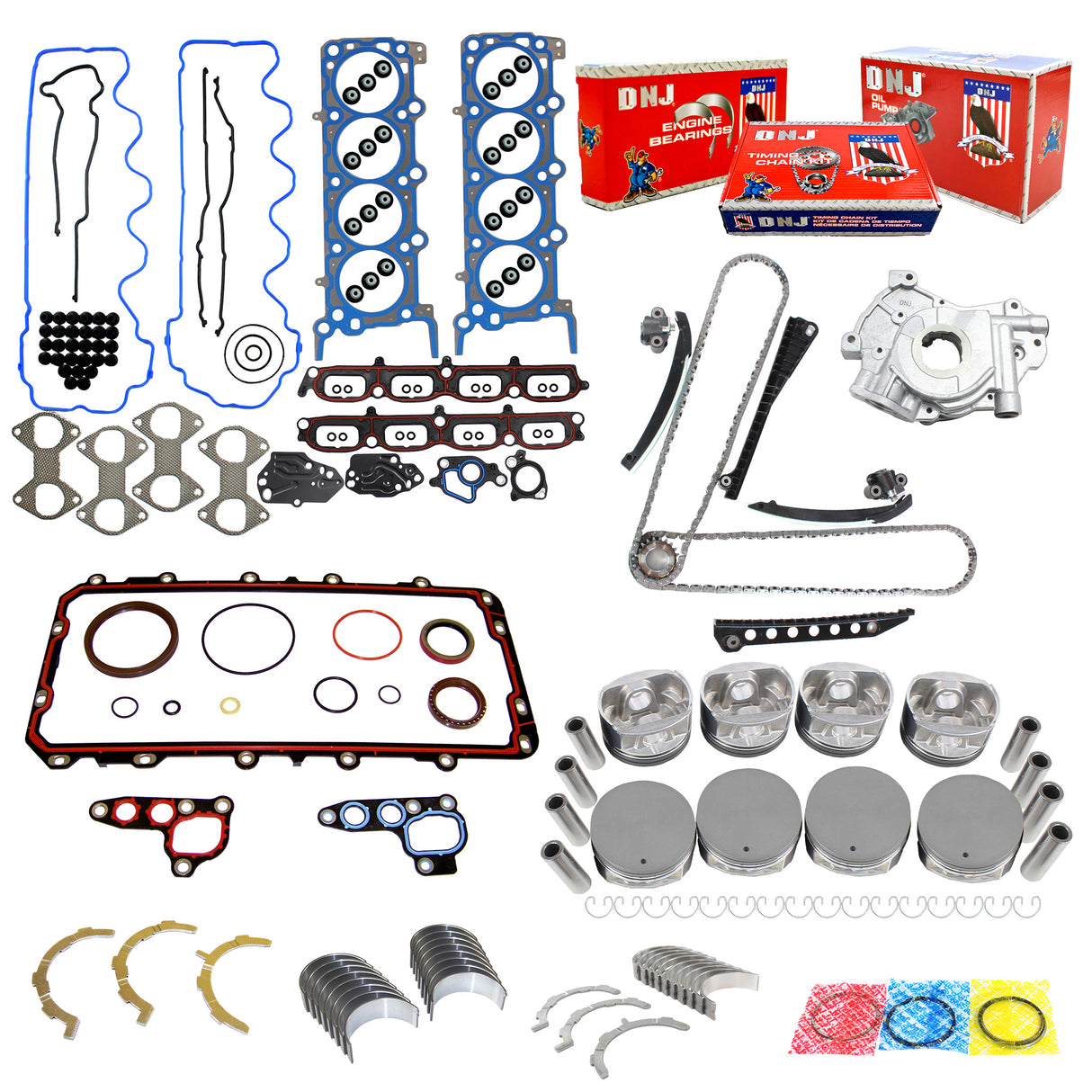 Engine Rebuild Kit 2007-2014 Ford, Lincoln 5.4L V8