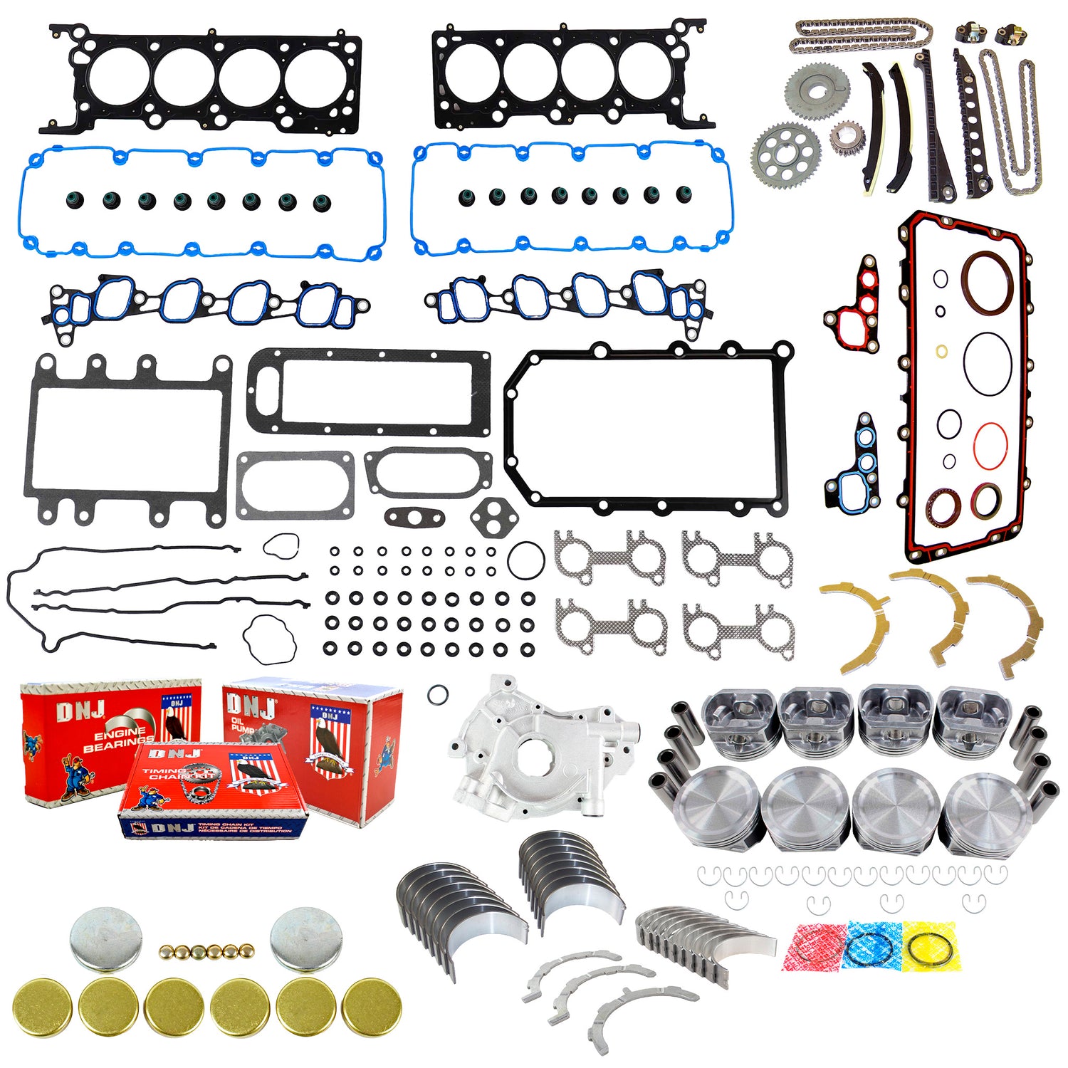 Engine Rebuild Kit 2002-2004 Ford F-150 5.4L V8