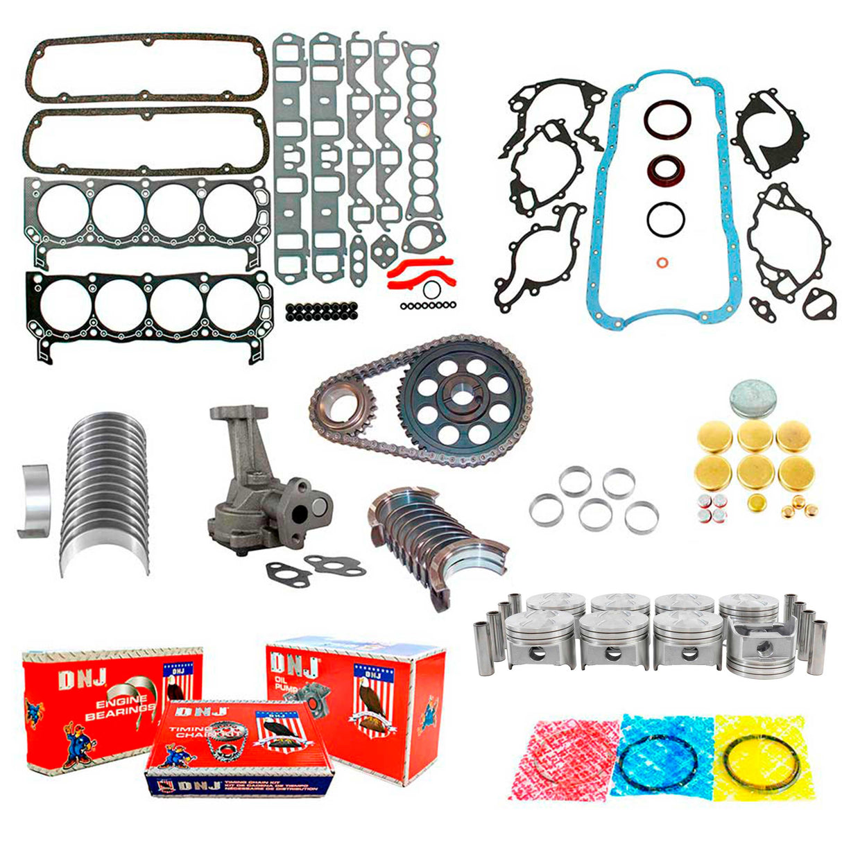 Engine Rebuild Kit 1991-1995 Ford,Lincoln,Mercury 5.0L