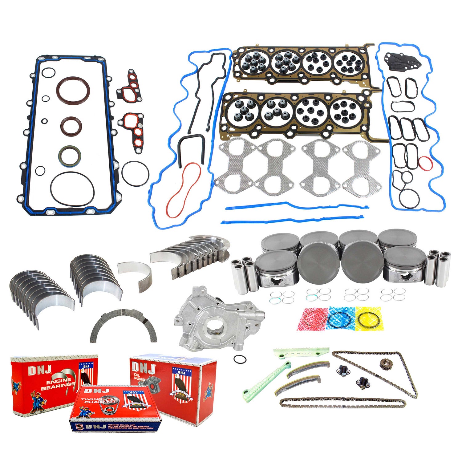 Engine Rebuild Kit 2007-2009 Ford Mustang 4.6L V8