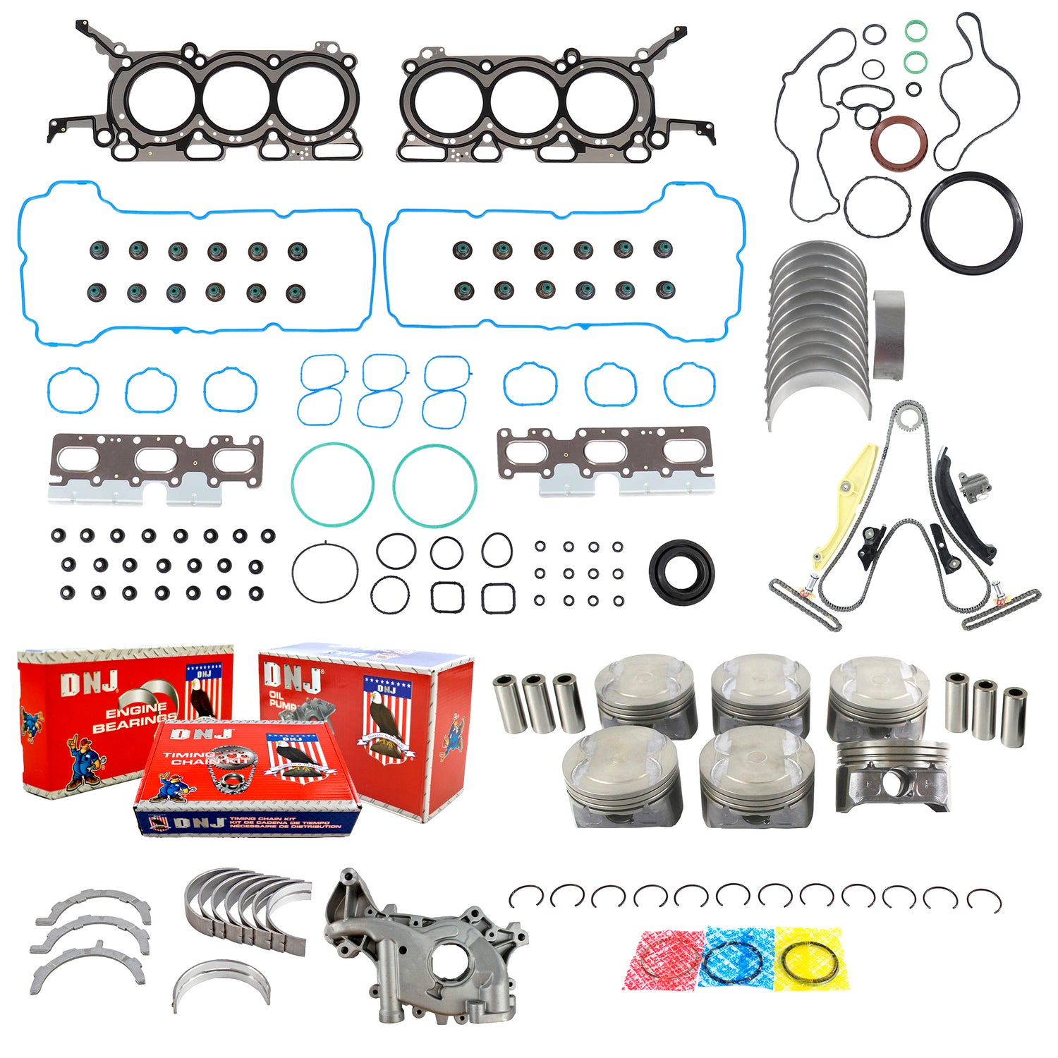 Engine Rebuild Kit 2011-2012 Ford Taurus 3.5L V6