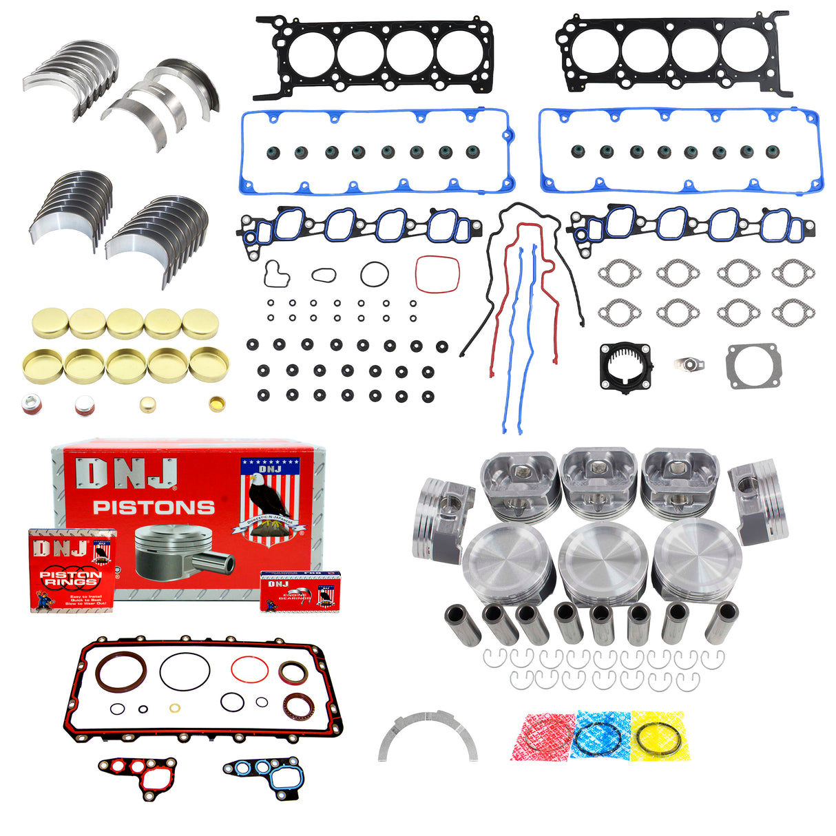 Engine Rebuild Kit 2009-2011 Ford, Lincoln, Mercury 4.6L V8