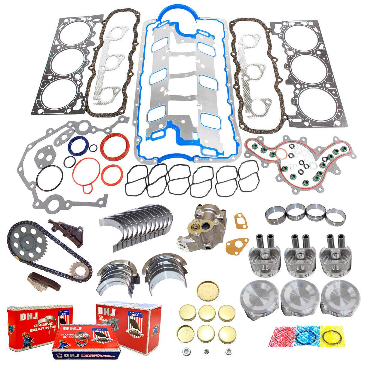 Master Engine Rebuild Kit 1995-1996 Mazda 4.0L