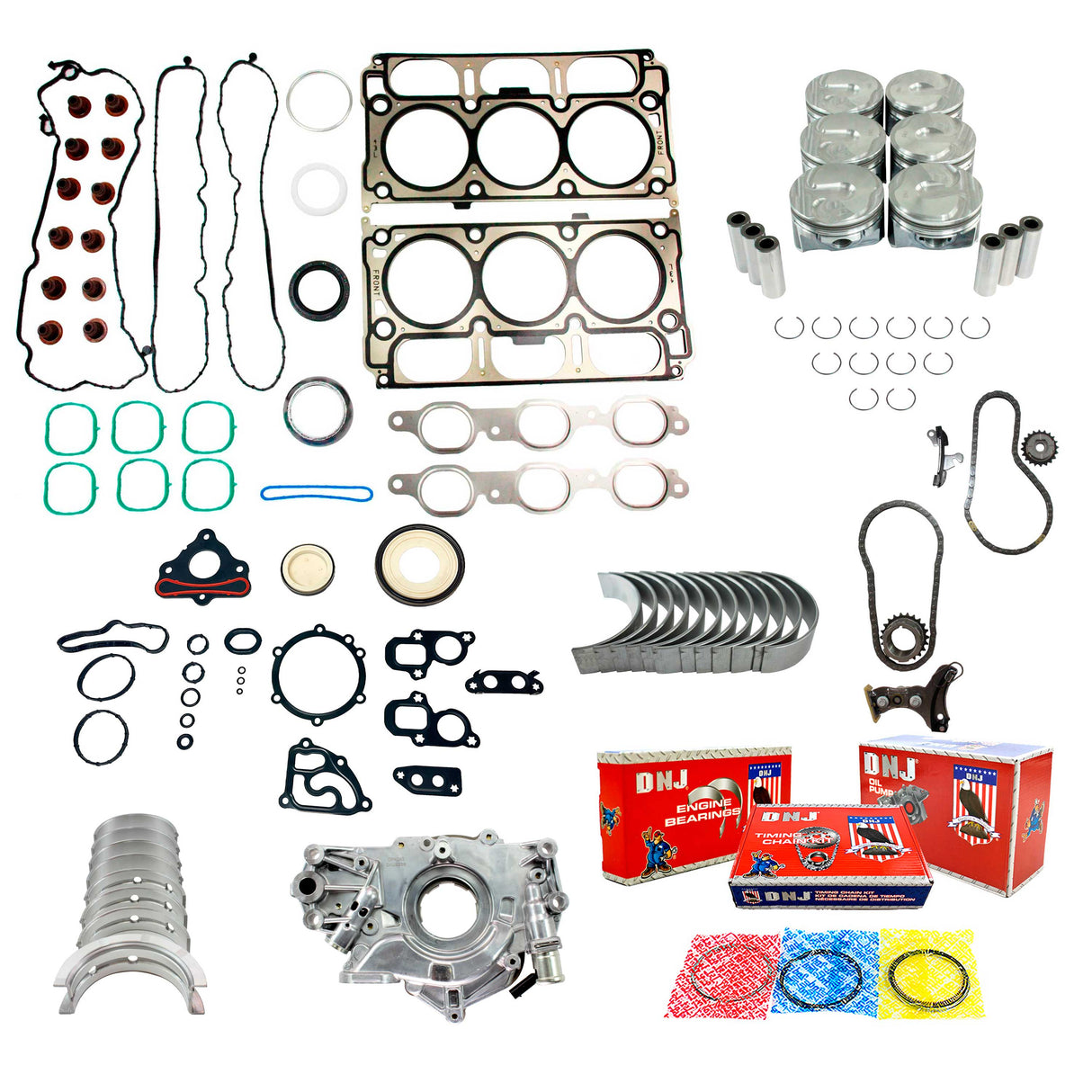 Master Engine Rebuild Kit 2014-2020 Chevrolet GMC 4.3L