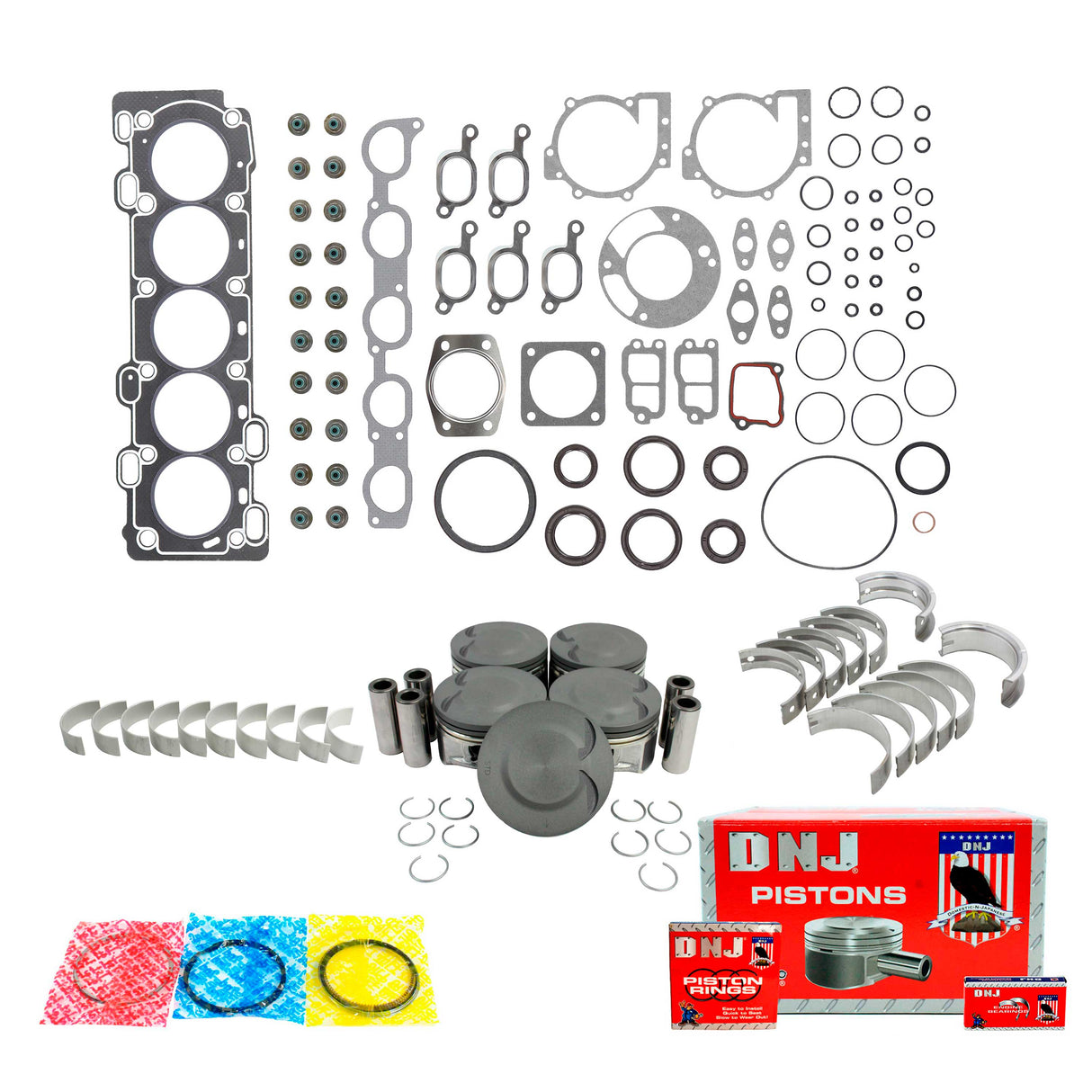 Engine Rebuild Kit 2000-2007 Volvo 2.4L L5