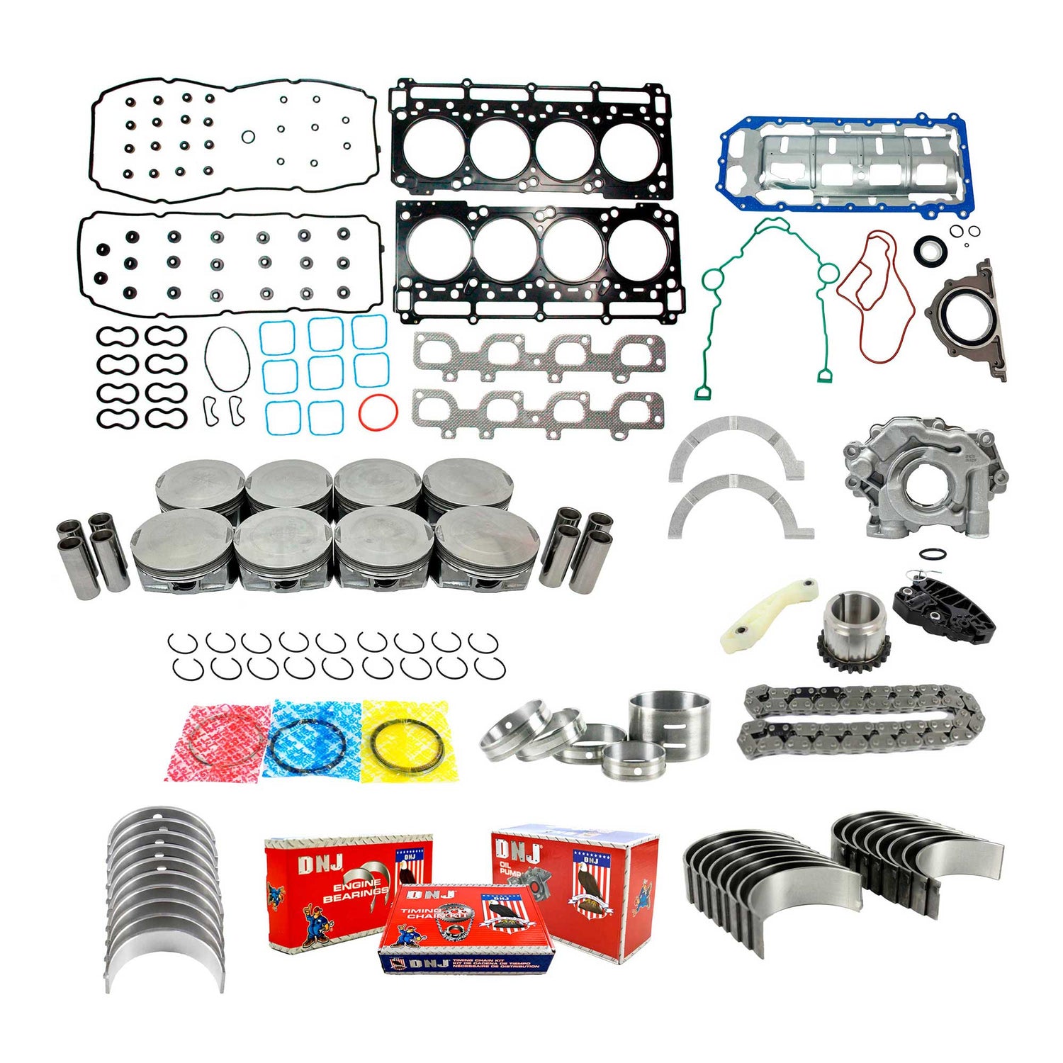 Master Engine Rebuild Kit 2011-2019 Chrysler 6.4L
