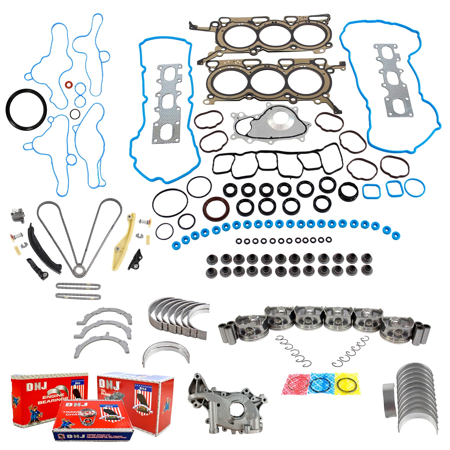 Engine Rebuild Kit 2014 Ford 3.7L V6
