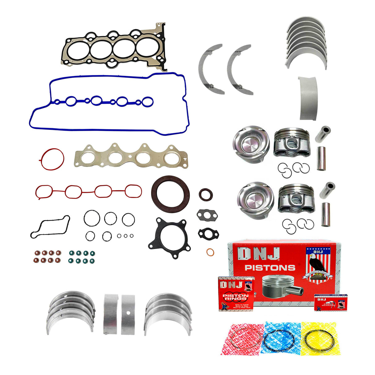 Engine Rebuild Kit 2013-2016 Hyundai 1.6L