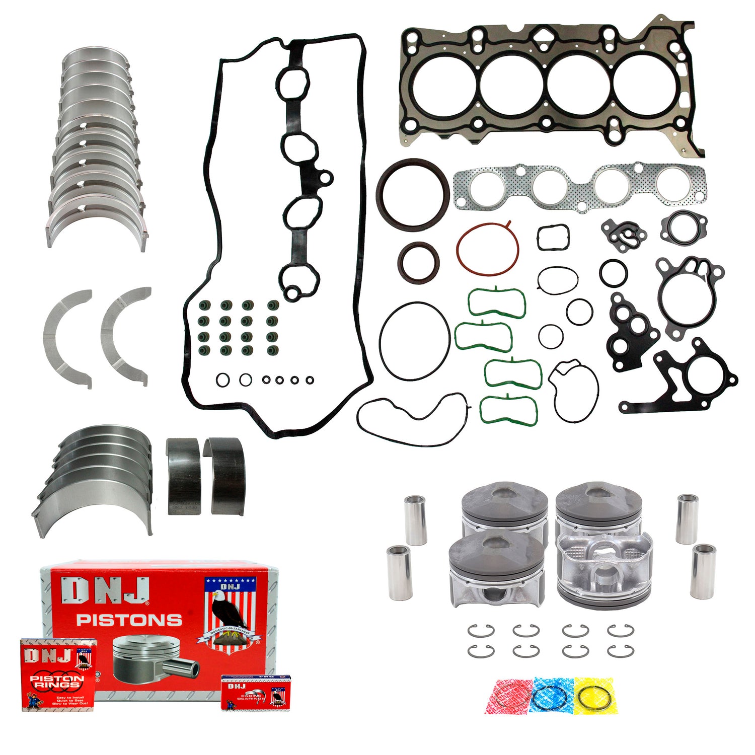 Engine Rebuild Kit 2013-2016 Mazda 2.0L
