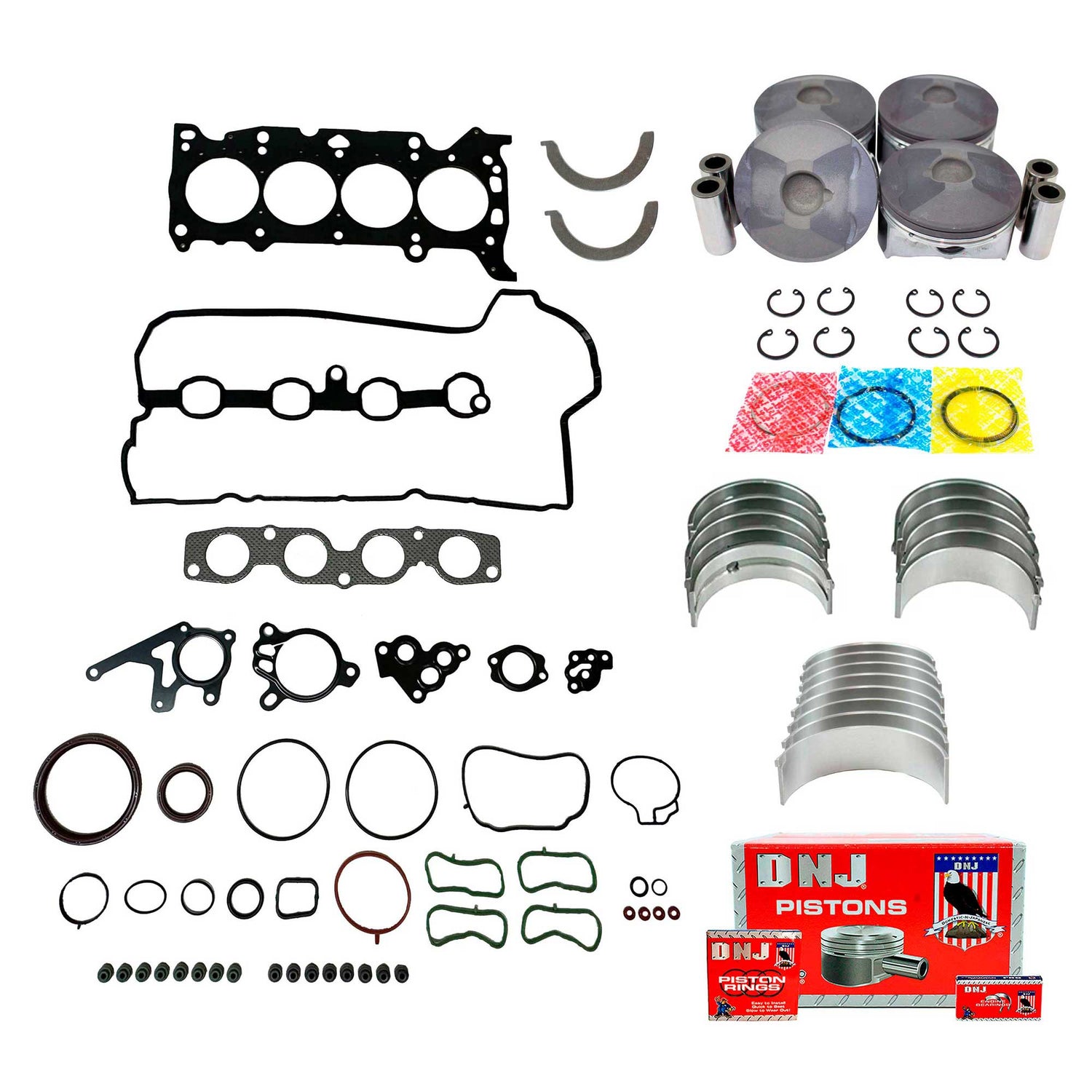Engine Rebuild Kit 2014-2019 Mazda 2.5L