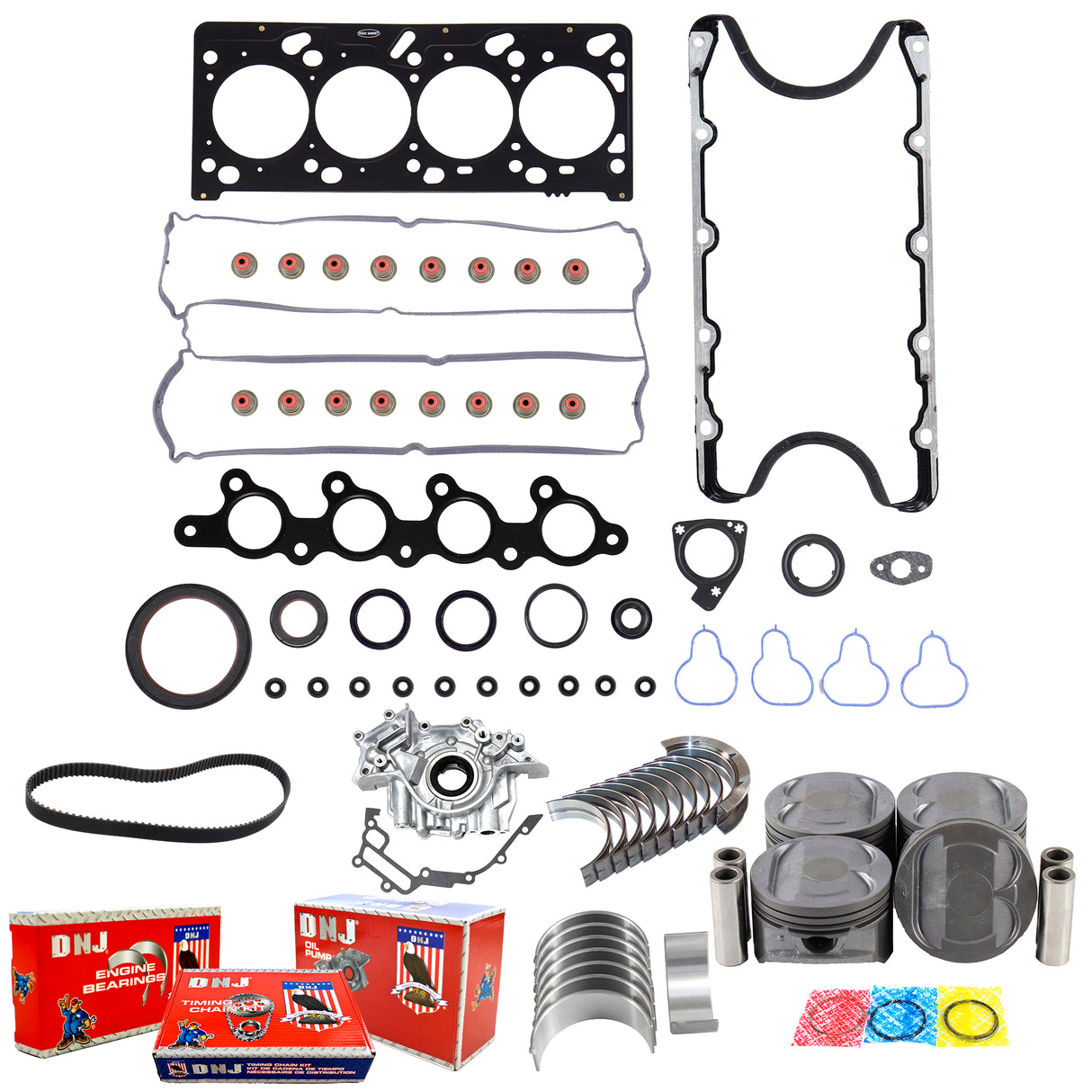 Engine Rebuild Kit 2001-2002 Ford,Mazda 2.0L