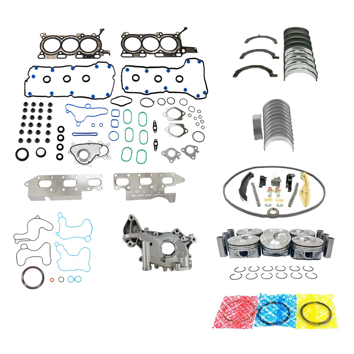 Master Engine Rebuild Kit 2012-2014 Ford 3.5L