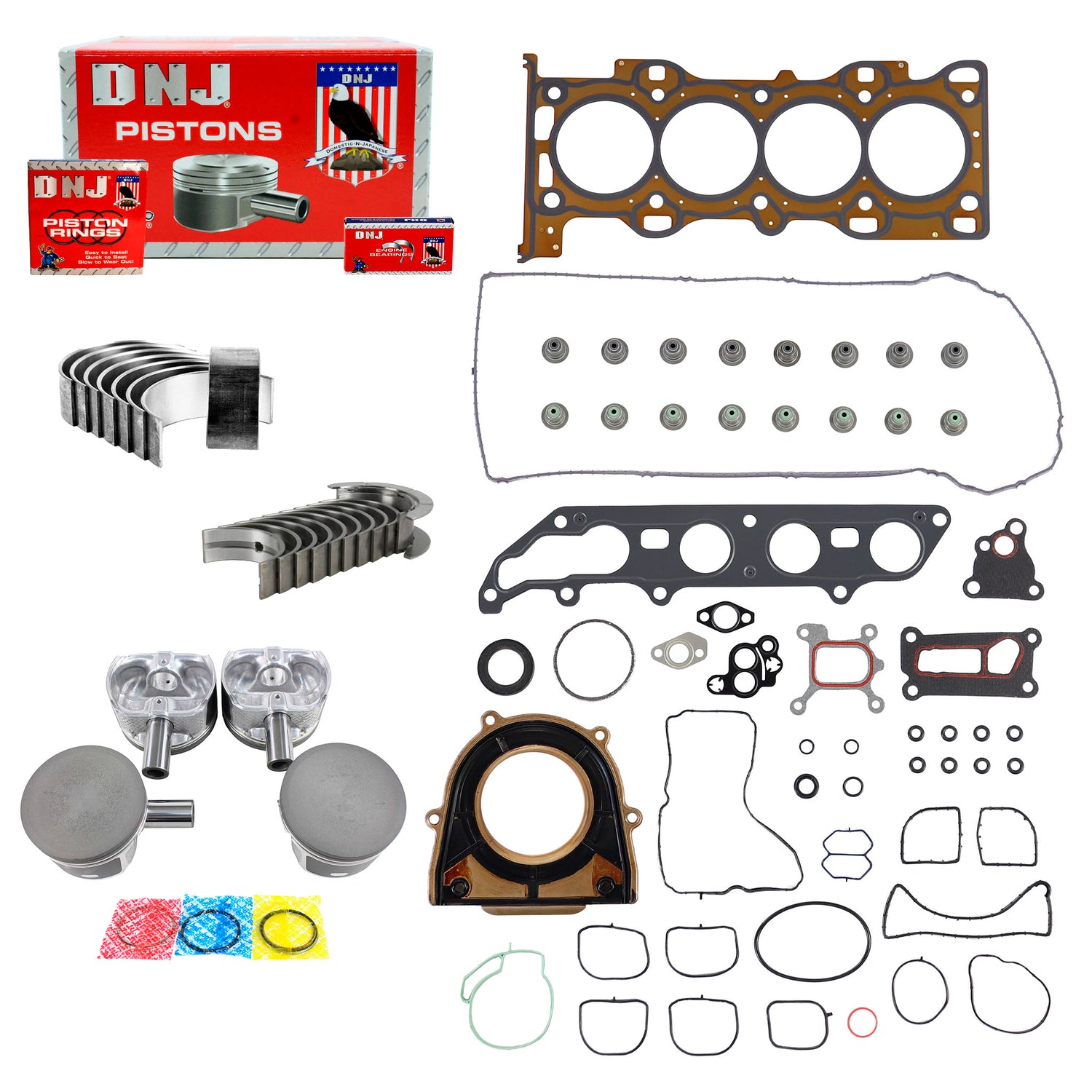 Engine Rebuild Kit 2005-2006 Ford 2.0L