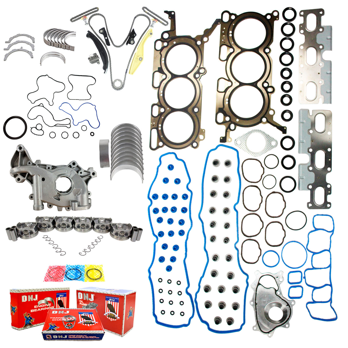 Engine Rebuild Kit 2011-2017 Ford,Lincoln 3.7L
