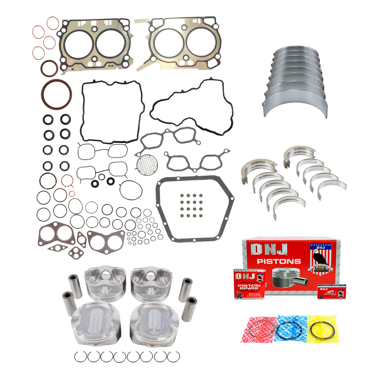 Engine Rebuild Kit 2011-2015 Subaru 2.5L H4