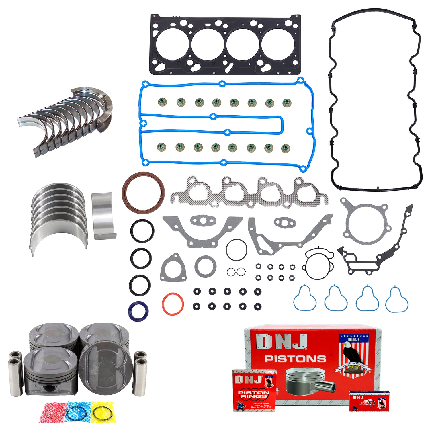 Engine Rebuild Kit 2001-2003 Ford,Mercury 2.0L