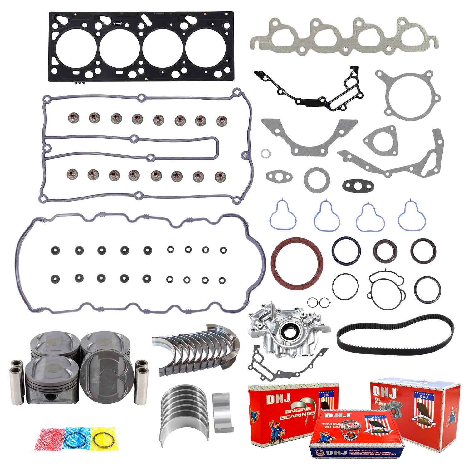 Engine Rebuild Kit 2000 Ford,Mercury 2.0L